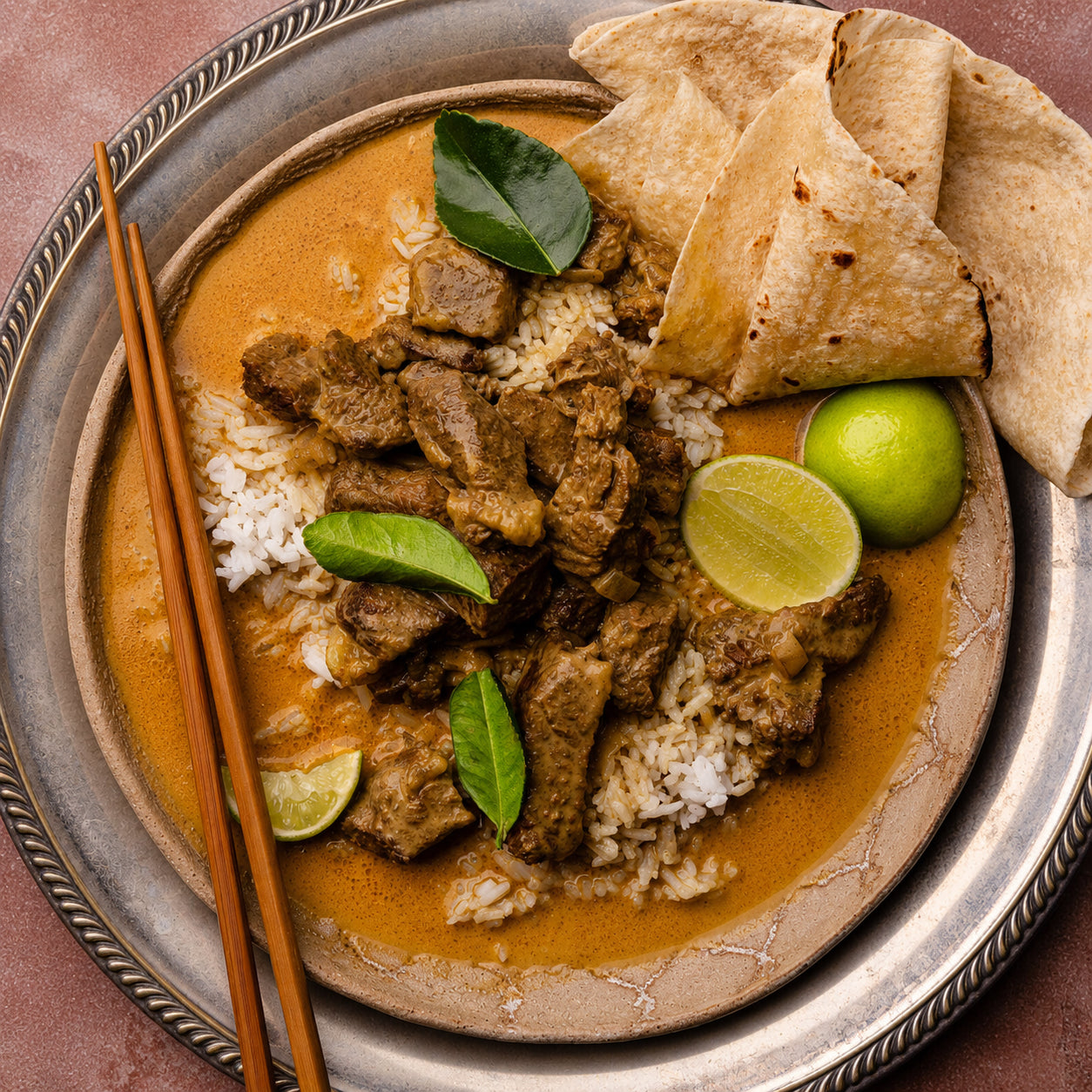 SLOW COOKED BEEF RENDANG
