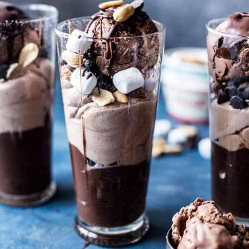 Rocky Road Chocolate Mousse
