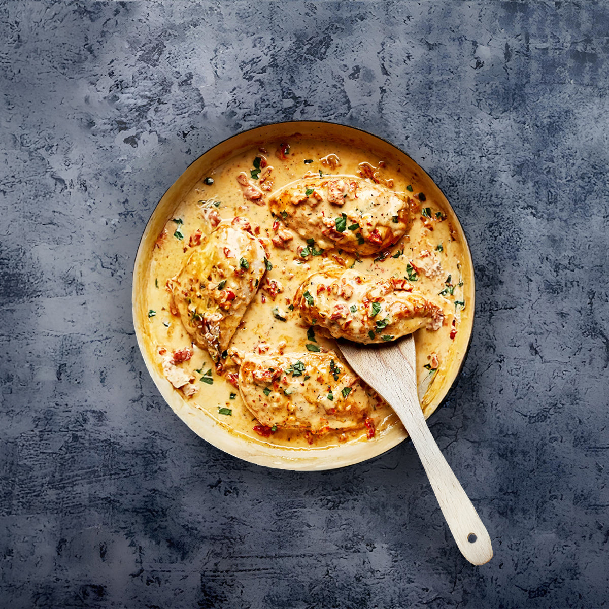 Family Creamy Tuscan Chicken