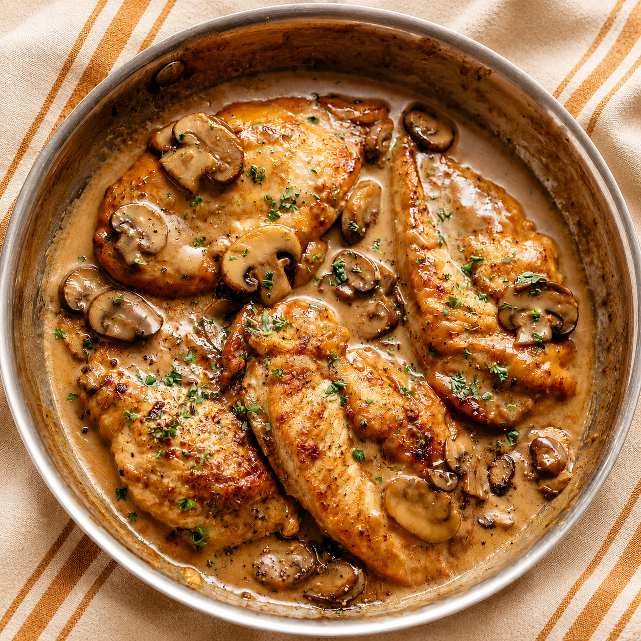CHICKEN MARSALA