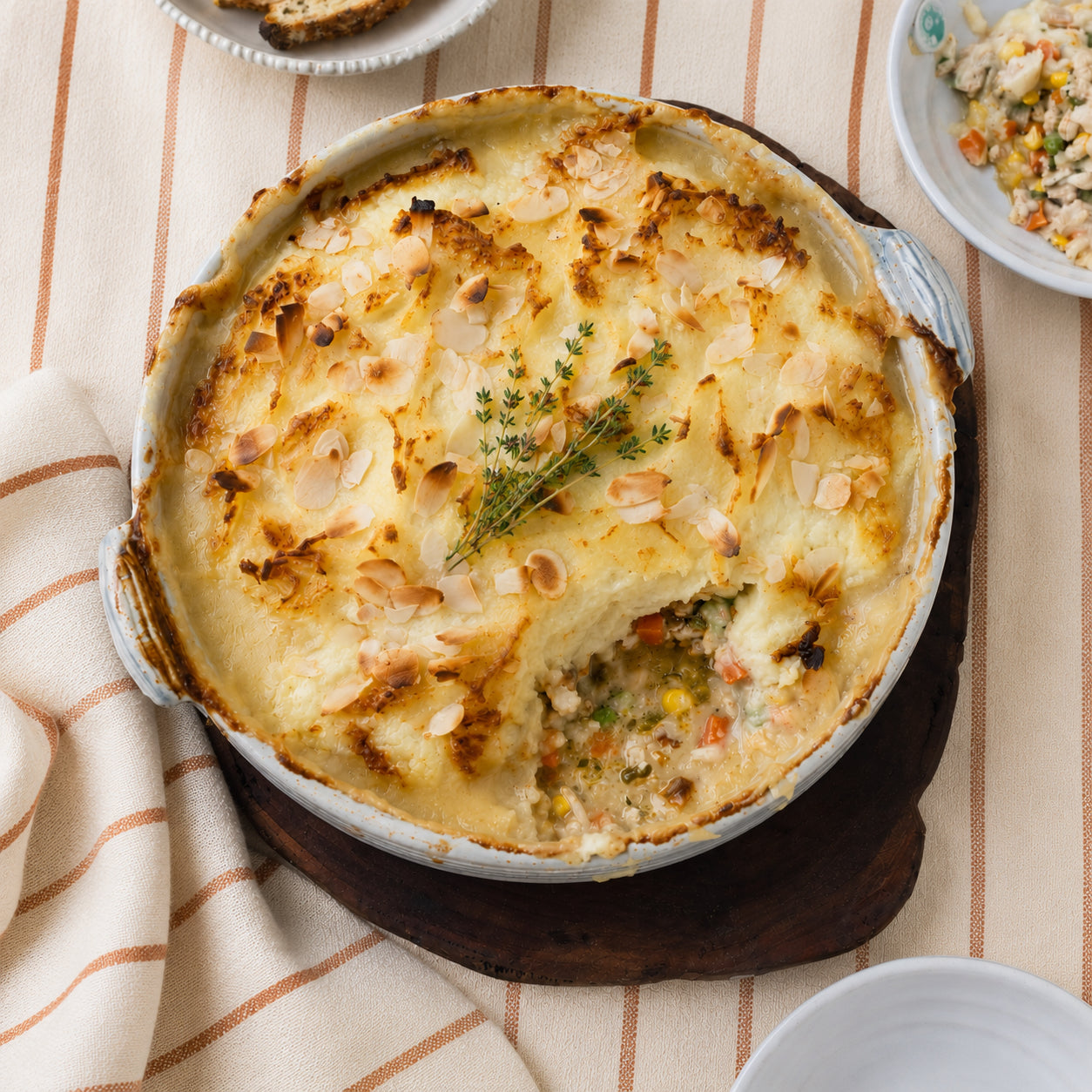 CREAMY CHICKEN COTTAGE PIE