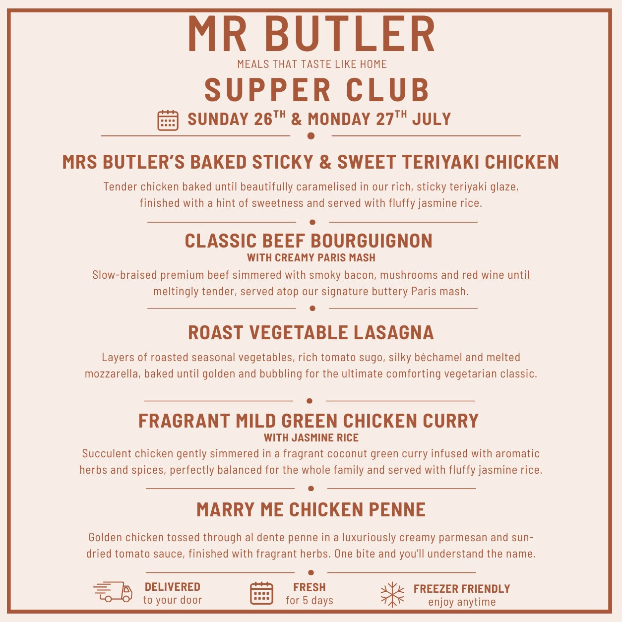 SUPPER CLUB