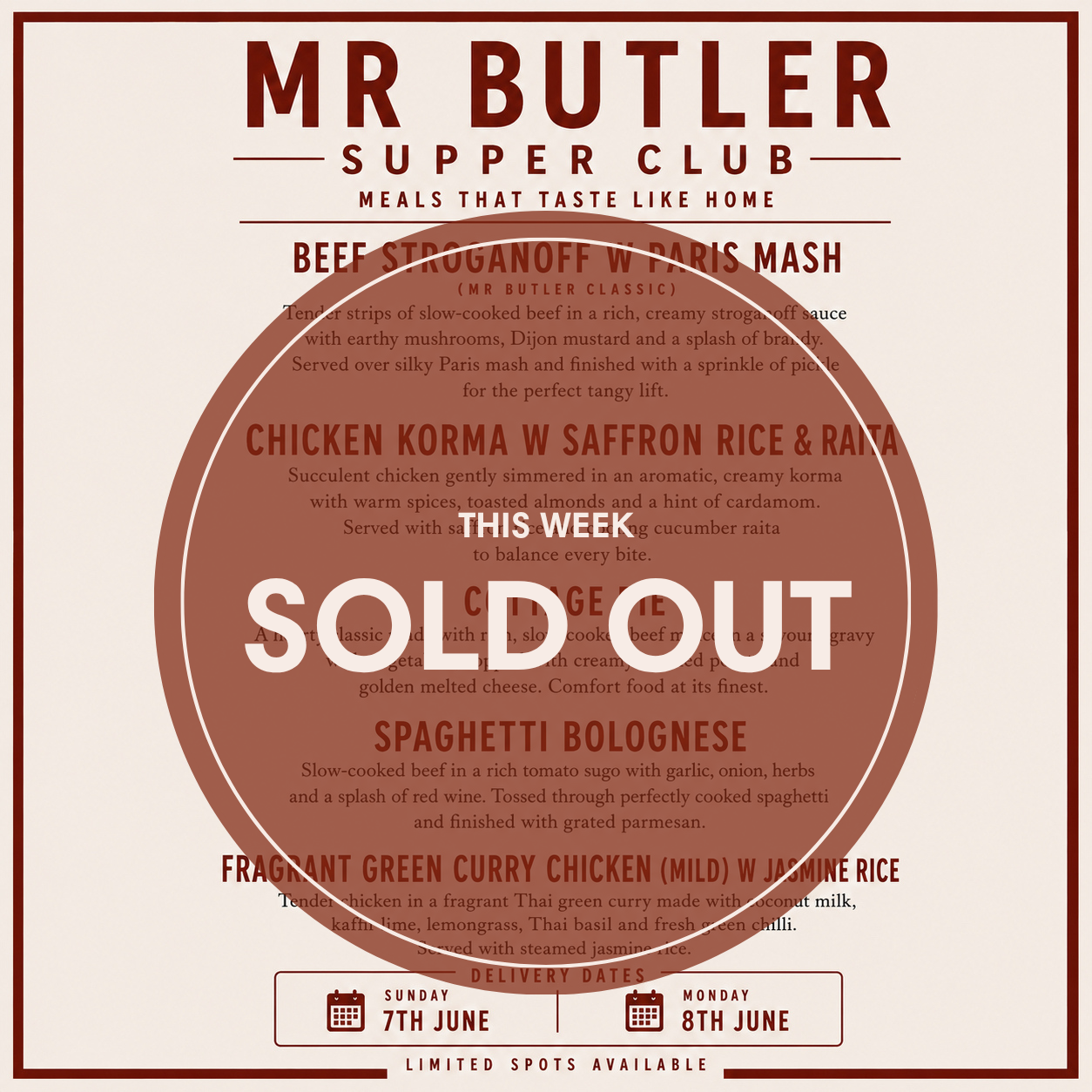 SUPPER CLUB