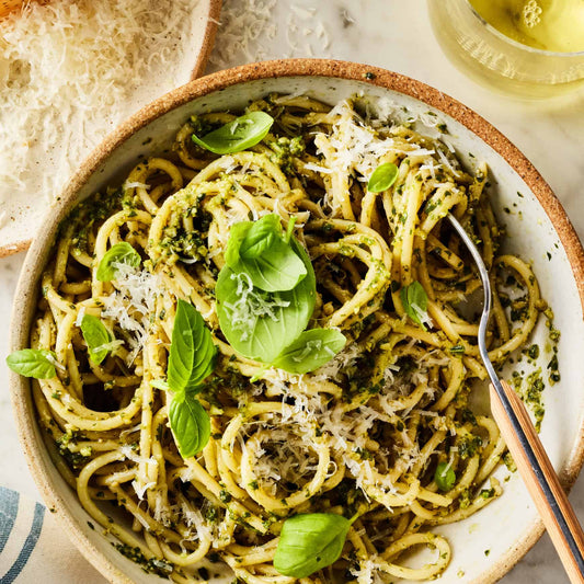 FRESH BASIL PESTO PASTA
